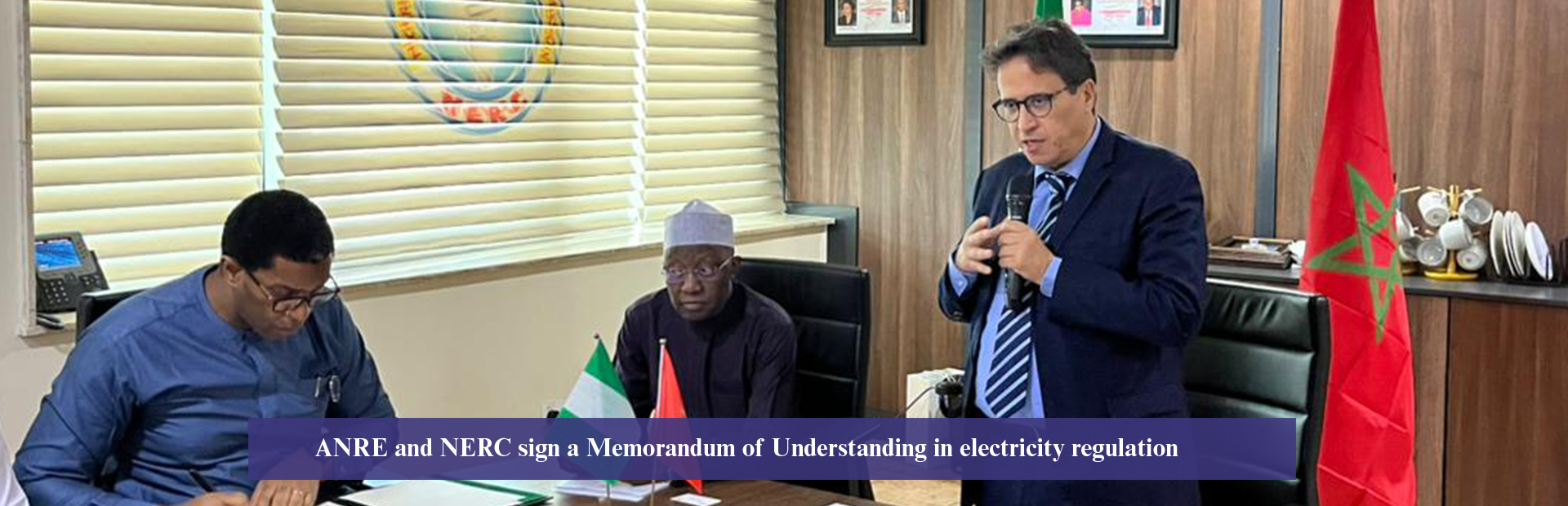 Morocco and Nigeria sign a memorandum of understanding in electricity regulation